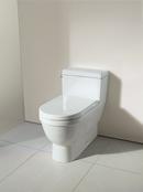 Duravit White 1.28 gpf Elongated One Piece Toilet 