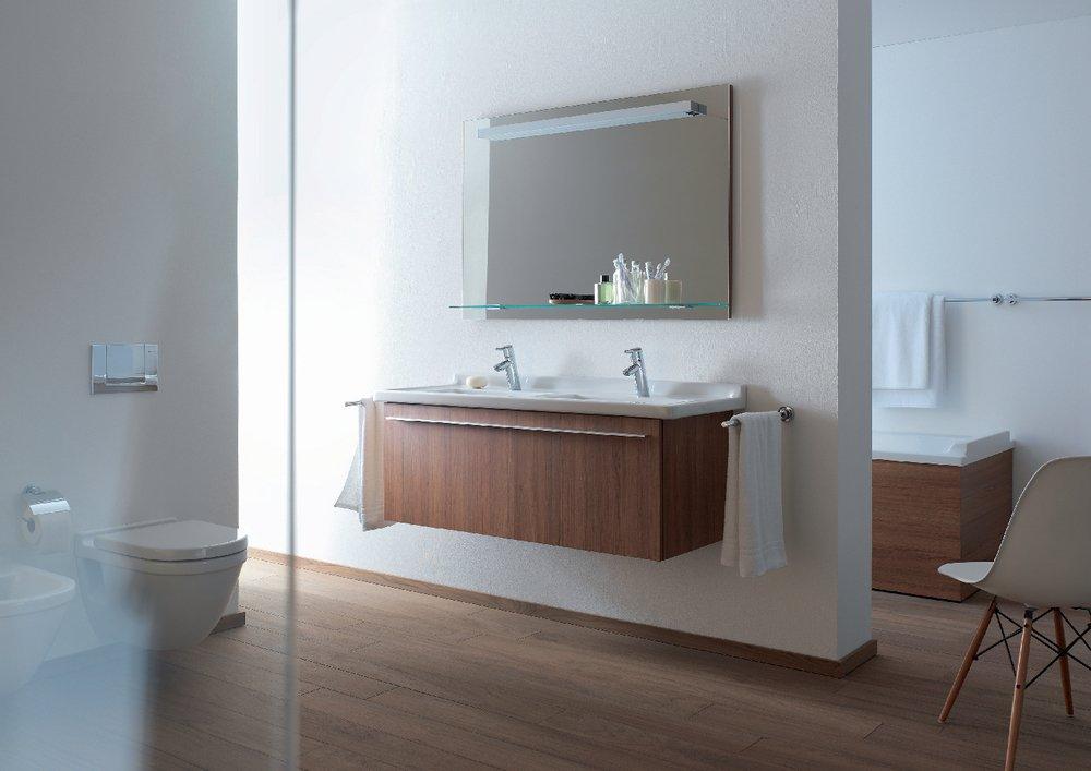 Duravit White Wall Mount Lavatory Sink 