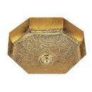 B & B Sales Satin Nickel Drop-In and Undermount Octagonal Bar Sink 