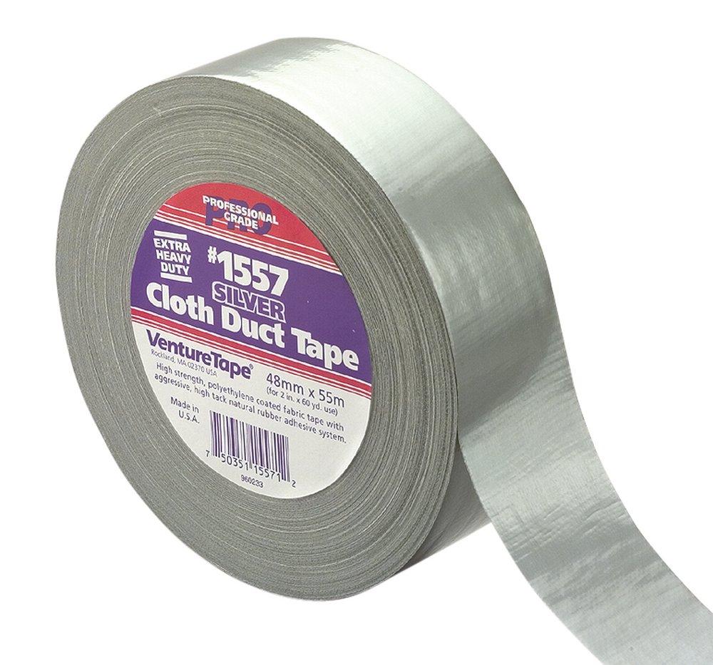 3M&trade; Venture Tape&trade; Black 2 in. Black Waterproof Cloth Duct Tape 