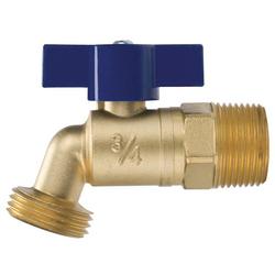 3/4 in. Brass Male Thread x Hose No Kink Hose Bibb