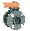 18 in. IPS 100# Straight SDR 17 Beveled Butterfly Valve Plastic Flanged Adapter