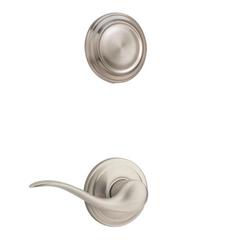 Left Hand Interior Pack Dummy Lever in Satin Nickel