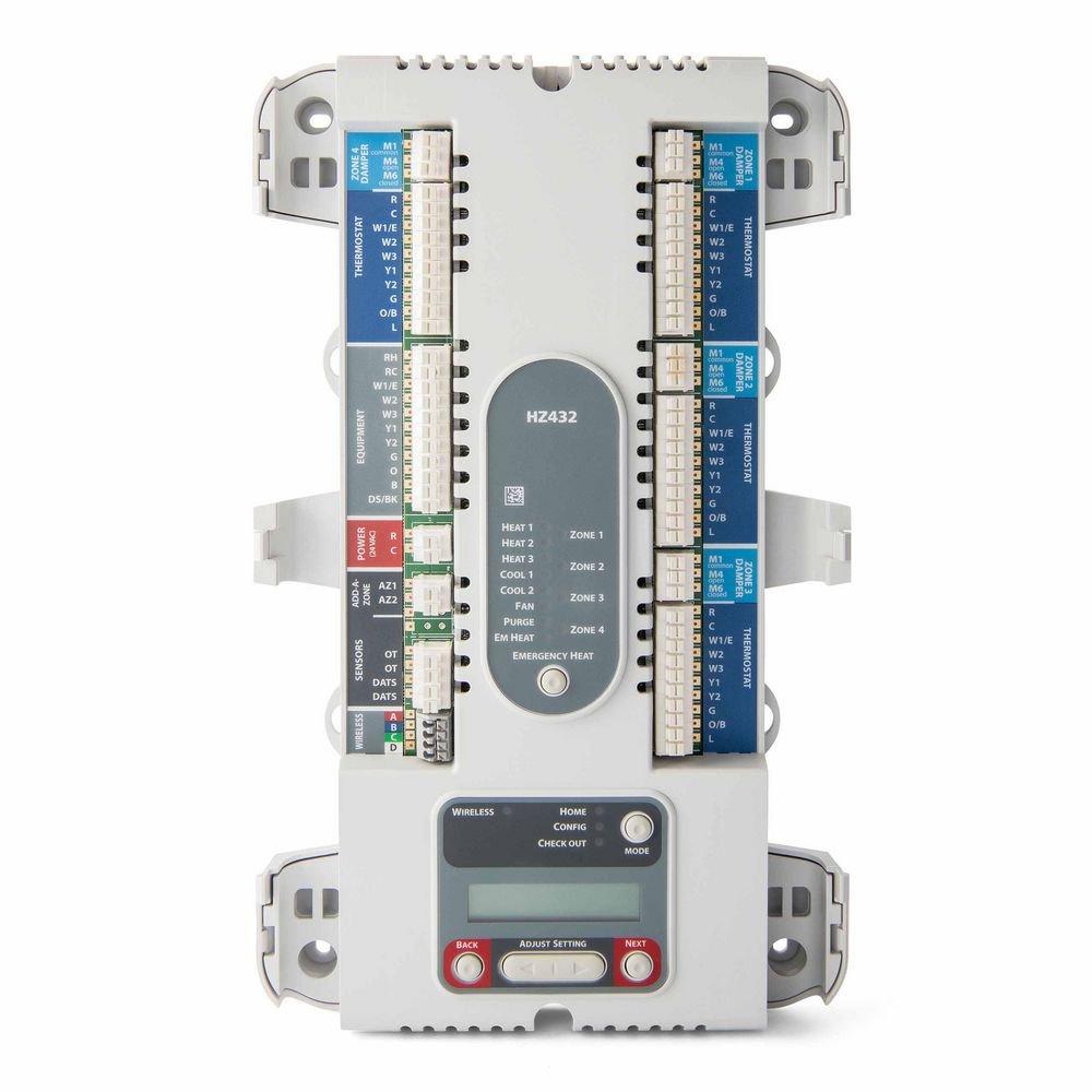 Honeywell Home Grey 4 Zoning Control Panel 