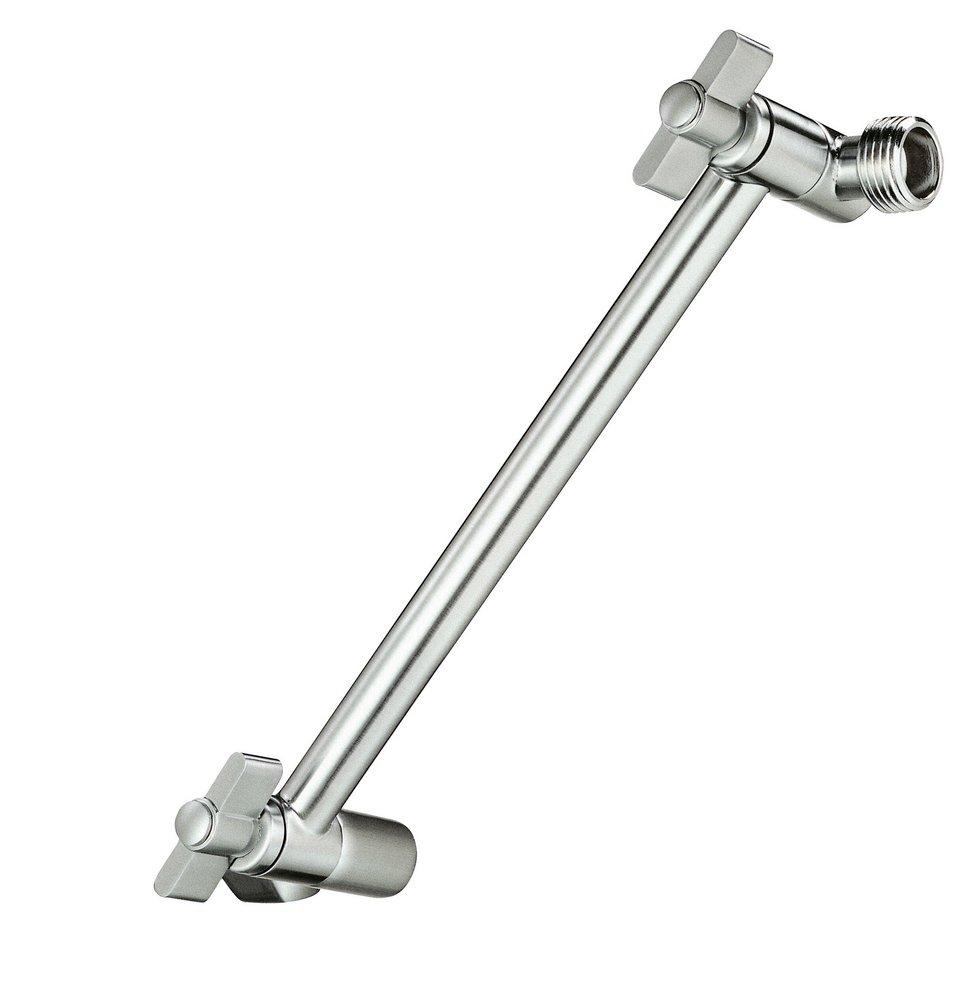 Gerber Plumbing Brushed Nickel Adjustable Shower Arm 