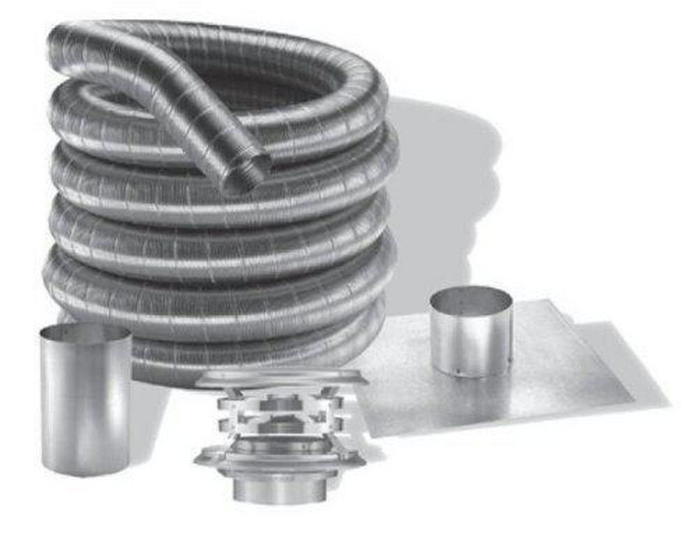 Magnaflex Industries 35 ft. Aluminum Gas Chimney Liner Kit 
