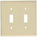 2-Gang Wall Plate in Light Almond