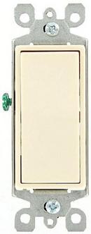 LEVITON Light Almond 15A 3-Way Switch 