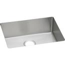 23-1/2 x 18-1/4 in. No Hole Stainless Steel Single Bowl Undermount Kitchen Sink in Polished Satin