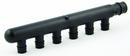 Uponor PEX Expansion Plastic Manifold with 6 Outlet 