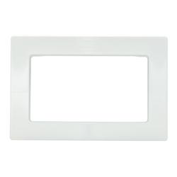 Wide-Mouth Washing Machine Face Plate in White