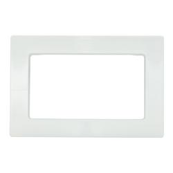 Wide-Mouth Washing Machine Face Plate in White