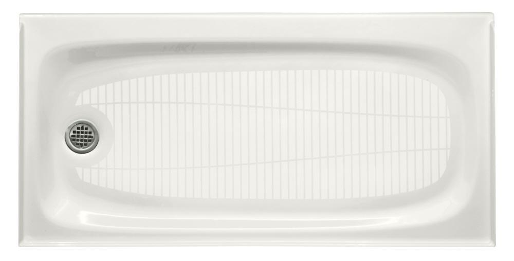 KOHLER White 60 in. Rectangle Shower Base 