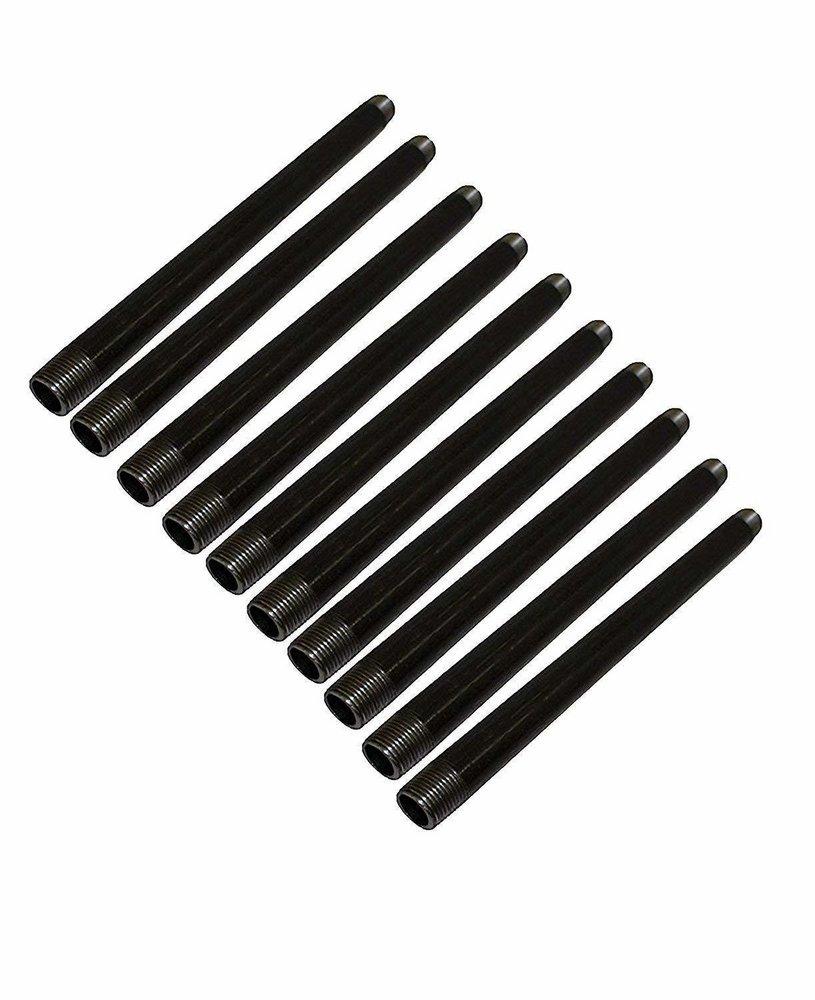 10-1/2 ft. Threaded Light Wall Black Carbon Steel Pipe 