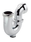 McGuire Manufacturing Chrome Cast Brass P-Trap 