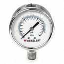 Weksler Instruments Black Pressure Gauge 