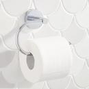 Signature Hardware Chrome Wall Mount Single Post Toilet Tissue Holder 