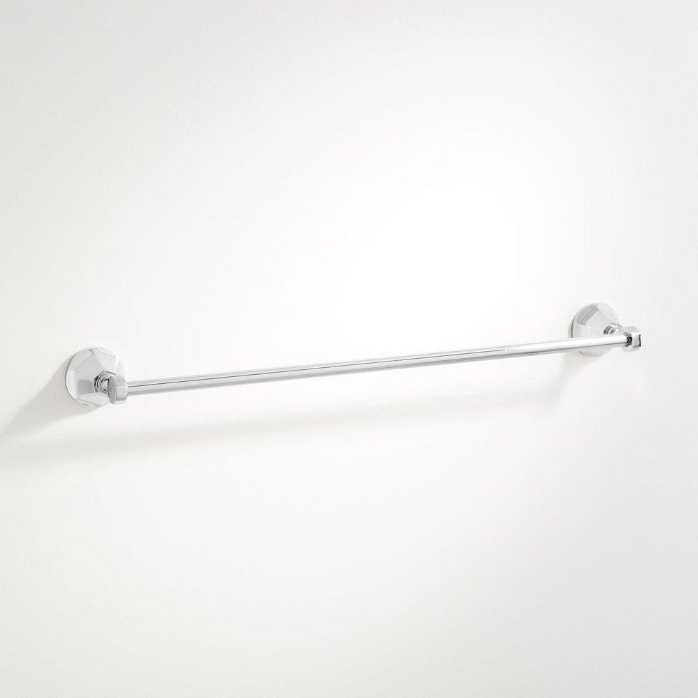 Signature Hardware Chrome 20-1/2 in. Towel Bar 