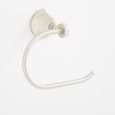 Signature Hardware Brushed Nickel Round Open Towel Ring 