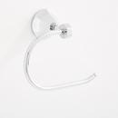 Signature Hardware Chrome Round Open Towel Ring 