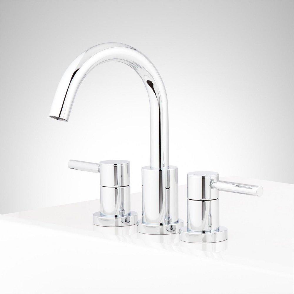 Signature Hardware Chrome Two Handle Roman Tub Faucet 