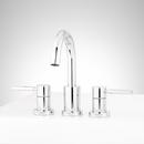 Two Handle Roman Tub Faucet in Chrome