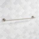 Signature Hardware Brushed Nickel 20-1/8 in. Towel Bar 