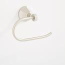 Signature Hardware Brushed Nickel Wall Mount Single Post Toilet Tissue Holder 