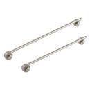 Signature Hardware Brushed Nickel 24 in. Towel Bar 