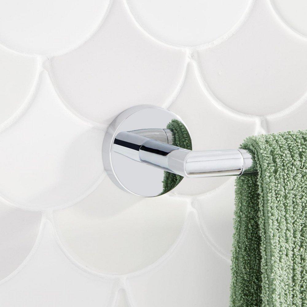 Signature Hardware Chrome 24 in. Towel Bar 