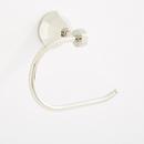 Signature Hardware Polished Nickel Round Open Towel Ring 