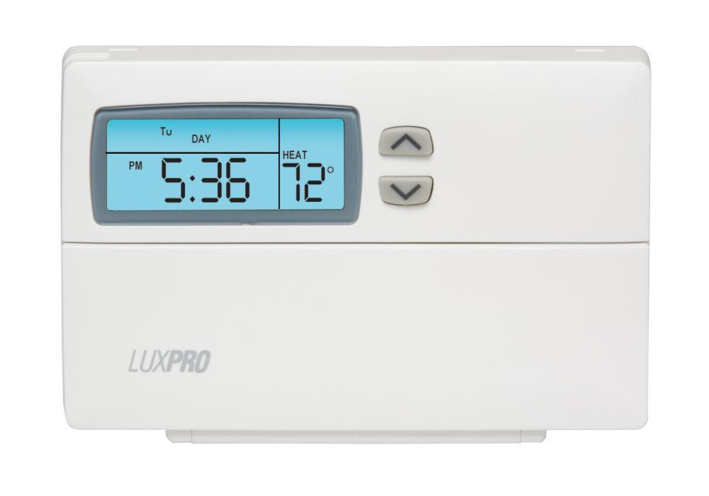 Lux Products 1H/1C Programmable Thermostat 
