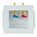 Guy Gray&trade; White 8-5/16 x 6 x 6 in. Washing Machine Outlet Box 
