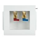 Guy Gray&trade; White 3-1/8 x 8-5/16 x 7-7/8 in. Washing Machine Outlet Box 