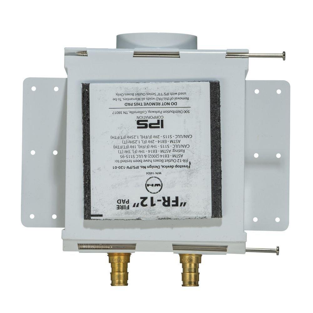 Guy Gray&trade; White 8-5/16 x 7-7/8 in. Washing Machine Supply Box 