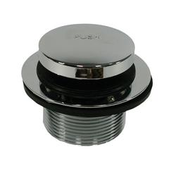 Brass Toe-Tap Drain in Chrome Plated