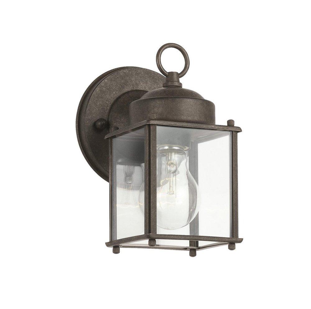 Kichler Lighting Tannery Bronze 1-Light Outdoor Wall Lantern 
