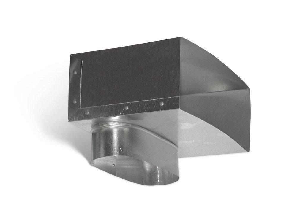 12 x 6 in. 90 Degree Boot Galvanized Steel 