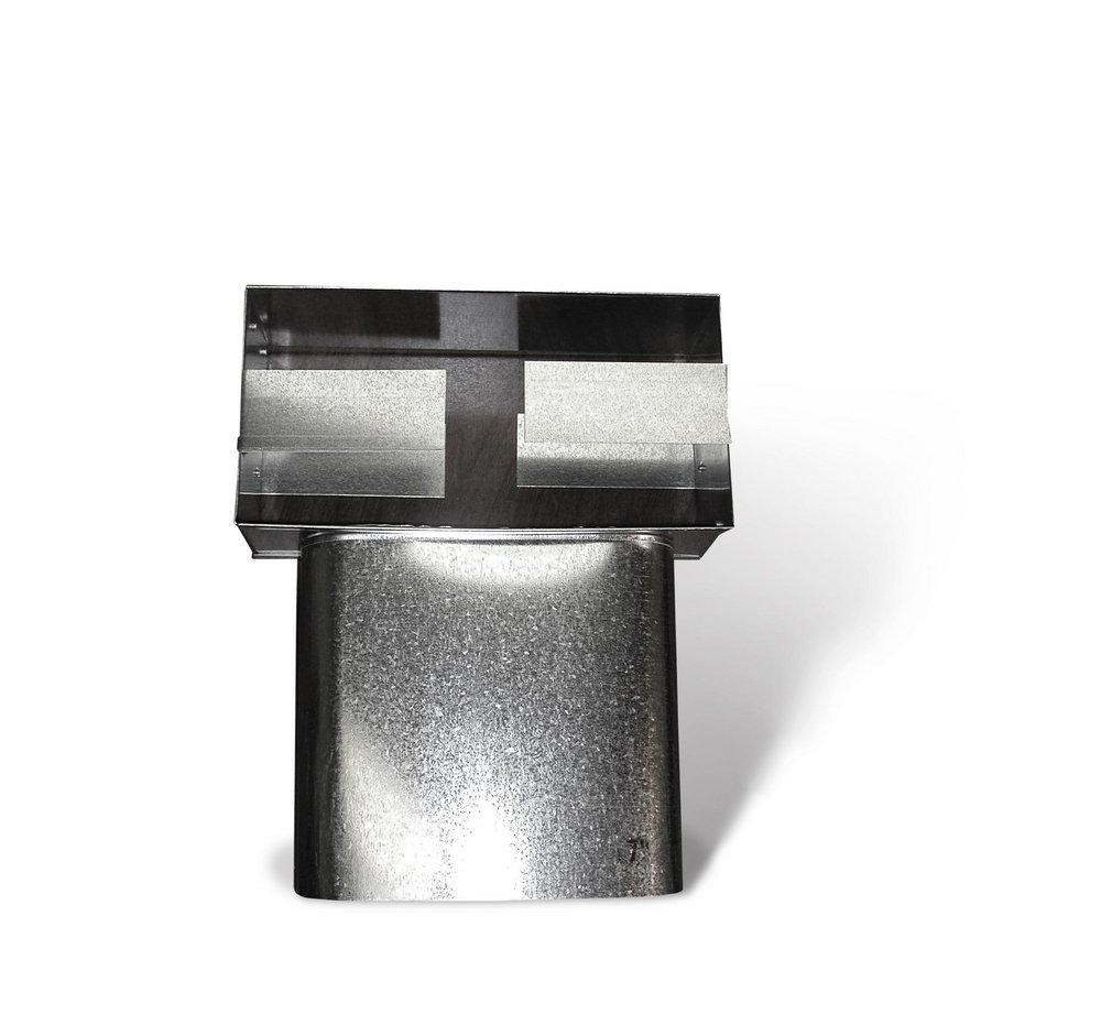 Galvanized Oval Double Stackhead with Ear 