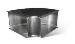 20 x 8 in. 90 Degree Duct Elbow