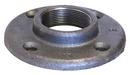 1-1/2 in. 150# Black Malleable Iron Floor Flange