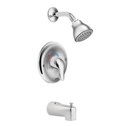 One Handle Single Function Bathtub & Shower Faucet in Polished Chrome