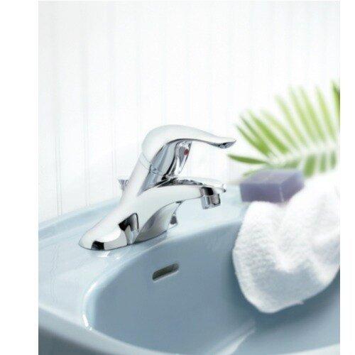 Moen Chrome 1.2 gpm 3 or 4 Hole Metering Bathroom Sink Faucet with Single Lever Handle 