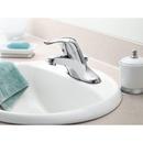 Moen Chrome Single Lever Handle Centerset Lavatory Faucet with Lever Handle and 50/50 Waste Assembly 