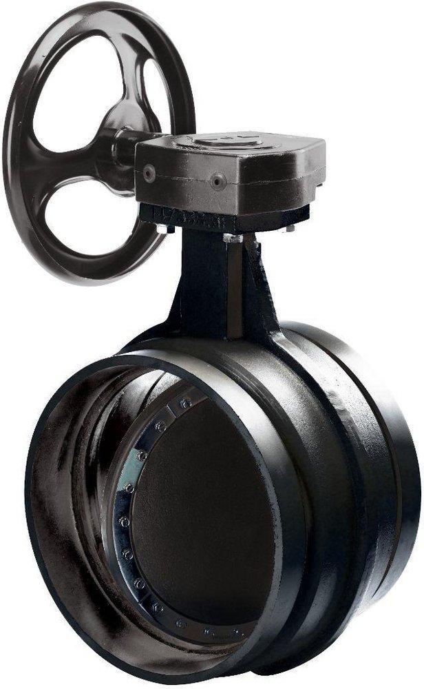 Victaulic Ductile Iron Grooved EPDM Gear Operator Handle Butterfly Valve 