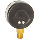 H.O. Trerice Black 1/4 x 2-1/2 in. MNPT Steel Pressure Gauge 
