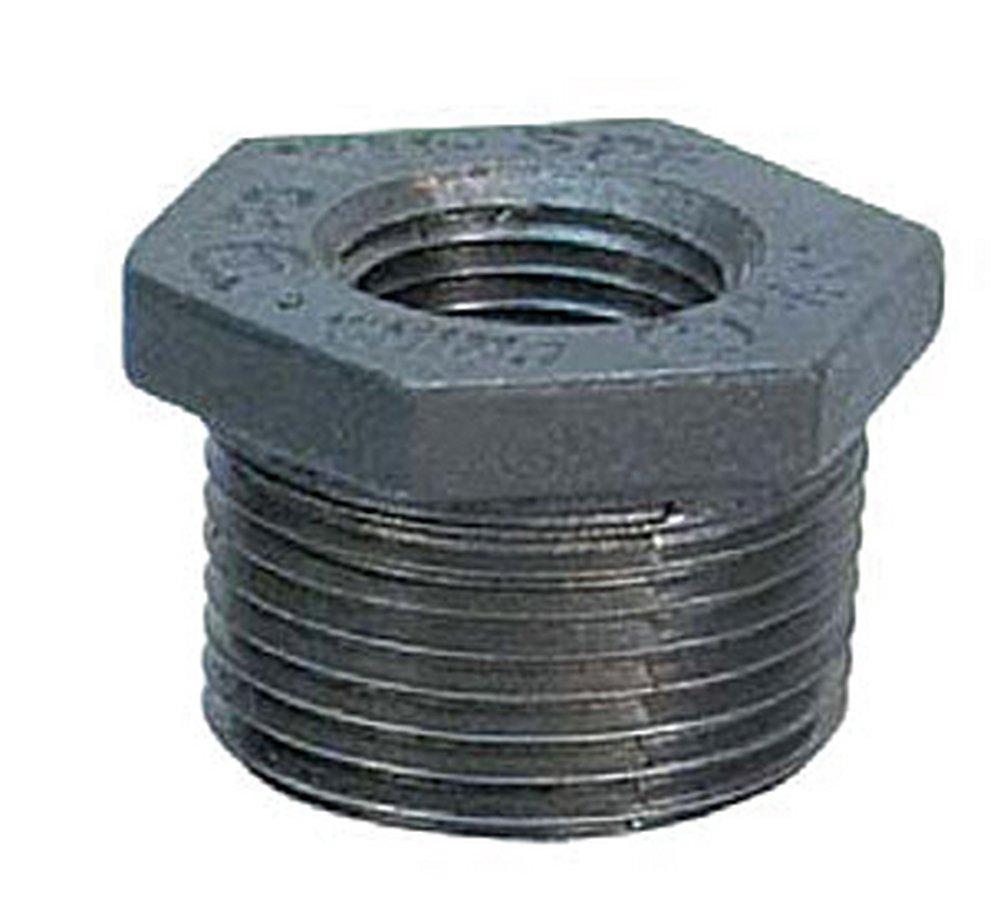 FNPT x MNPT 125# Domestic Cast Iron Hex Head Bushing 