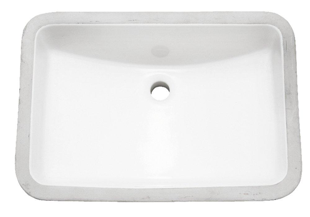 Mirabelle&reg; White Undermount Bathroom Sink 