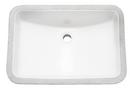Mirabelle&reg; White Undermount Bathroom Sink 