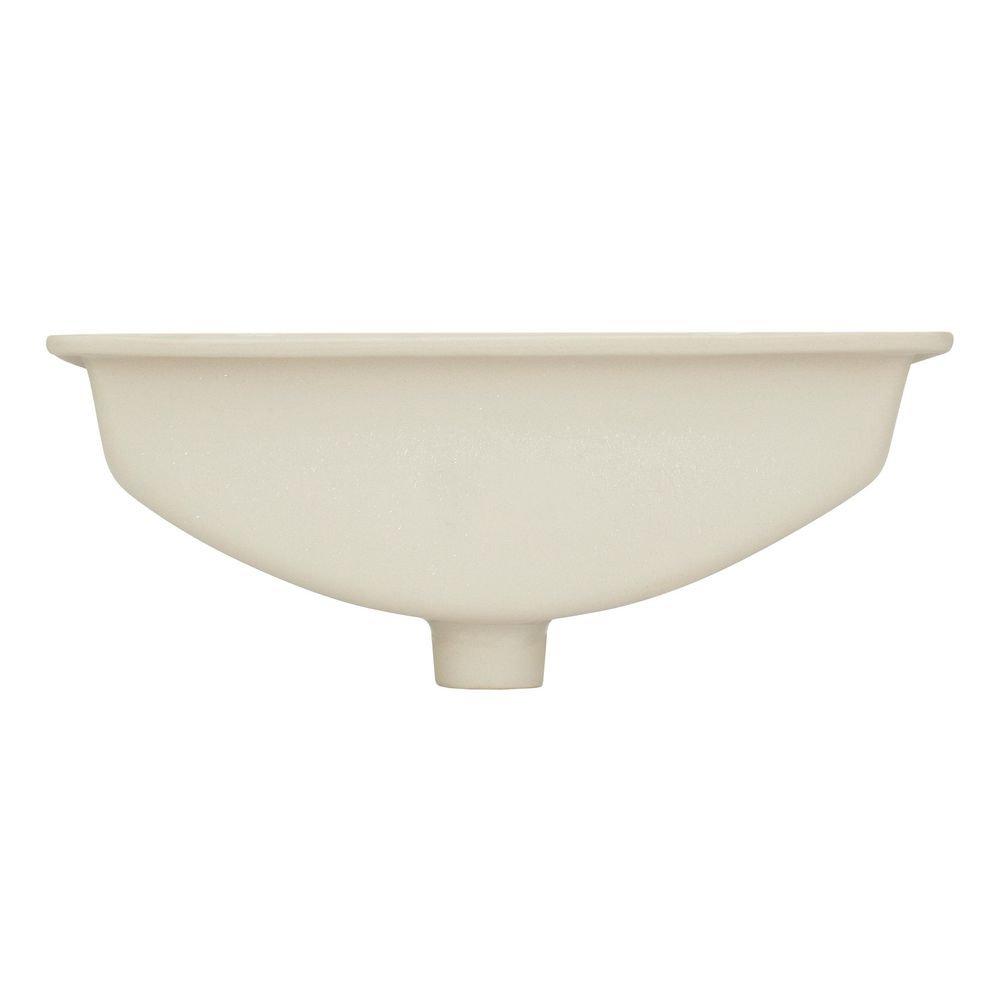Signature Hardware Biscuit Undermount Bathroom Sink 